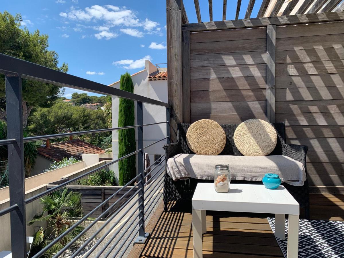 Cassis, Le Grand Bleu, Triplex Vue Mer, Port Plage 10Mn A Pieds Exteriör bild
