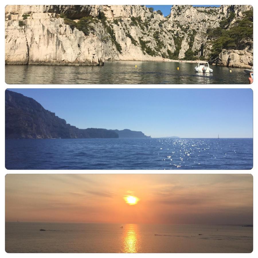 Cassis, Le Grand Bleu, Triplex Vue Mer, Port Plage 10Mn A Pieds Exteriör bild