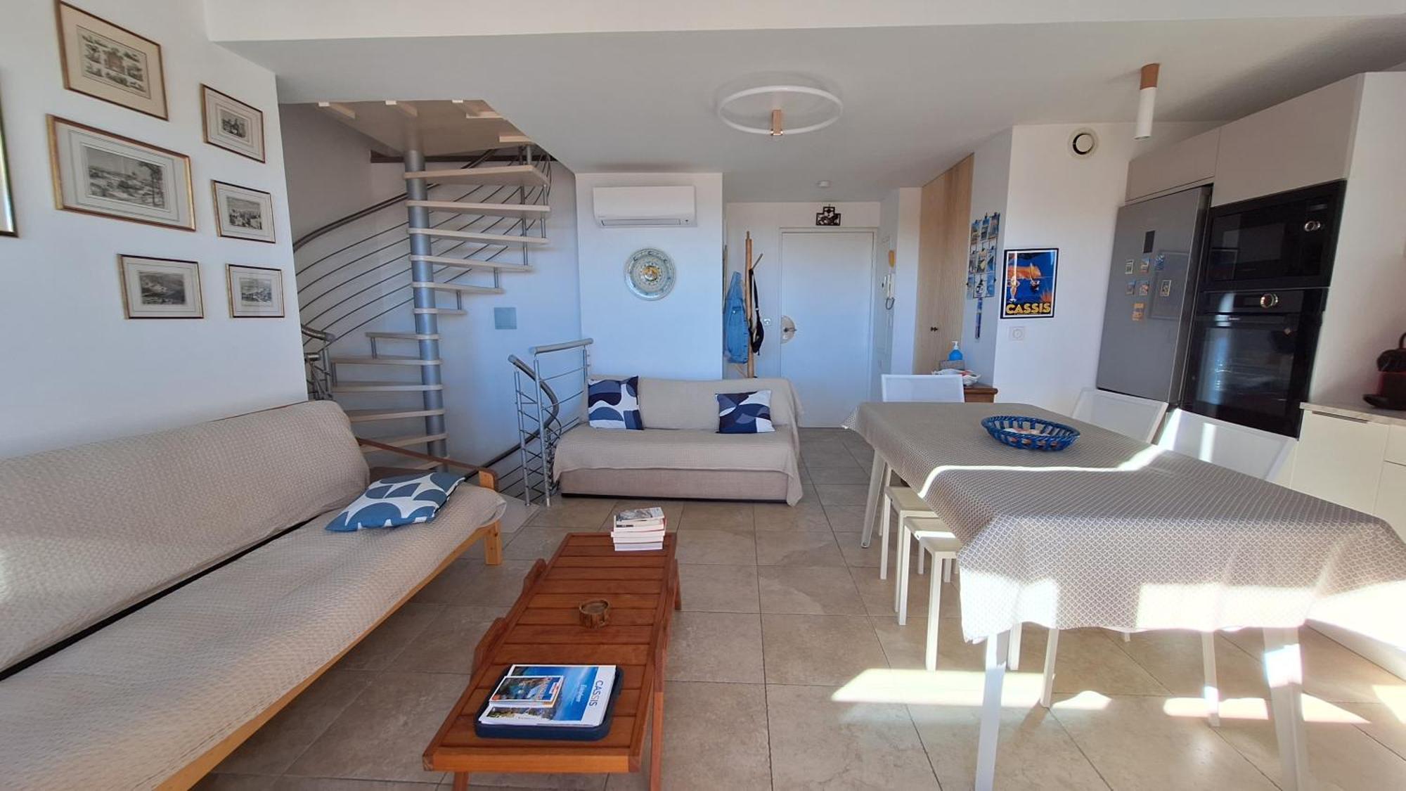 Cassis, Le Grand Bleu, Triplex Vue Mer, Port Plage 10Mn A Pieds Exteriör bild